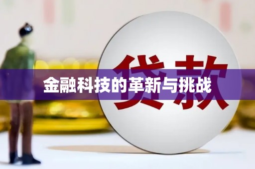 怀集金融科技的革新与挑战