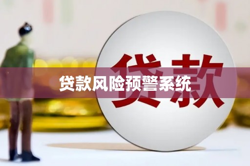 怀集贷款风险预警系统