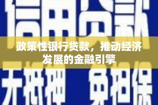 怀集政策性银行贷款，推动经济发展的金融引擎