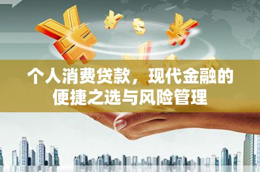 怀集个人消费贷款，现代金融的便捷之选与风险管理