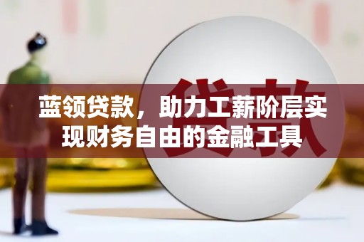 怀集蓝领贷款，助力工薪阶层实现财务自由的金融工具