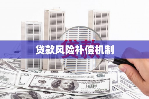怀集贷款风险补偿机制