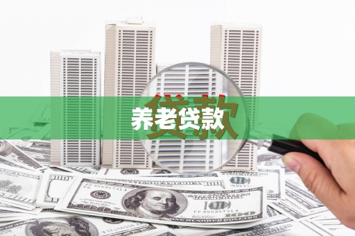 怀集养老贷款