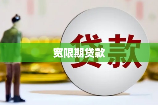 怀集宽限期贷款