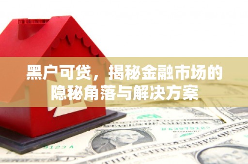 怀集黑户可贷，揭秘金融市场的隐秘角落与解决方案