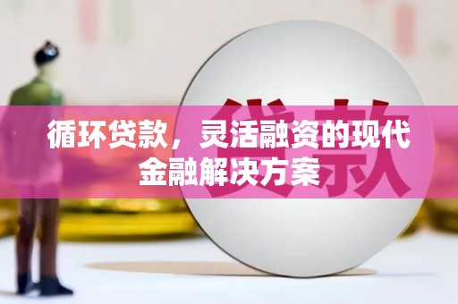 怀集循环贷款，灵活融资的现代金融解决方案