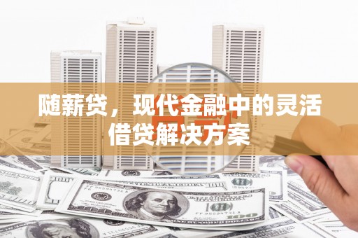 怀集随薪贷，现代金融中的灵活借贷解决方案