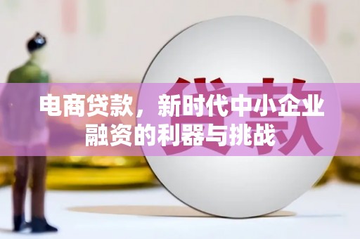 怀集电商贷款，新时代中小企业融资的利器与挑战