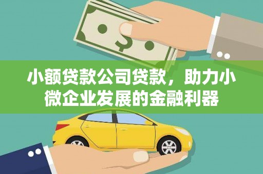 怀集小额贷款公司贷款，助力小微企业发展的金融利器