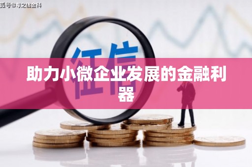 怀集助力小微企业发展的金融利器