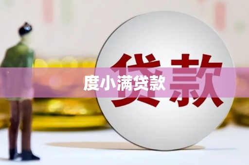 怀集度小满贷款
