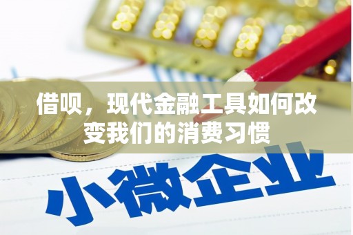 怀集借呗，现代金融工具如何改变我们的消费习惯