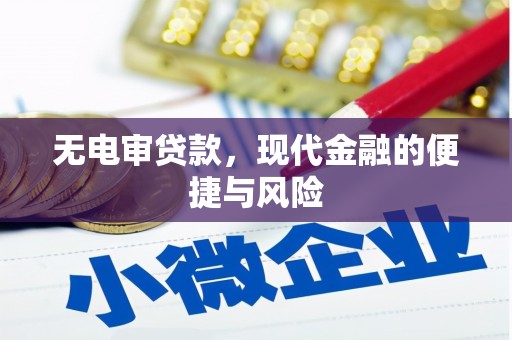 怀集无电审贷款，现代金融的便捷与风险