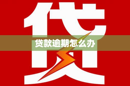 怀集贷款逾期怎么办