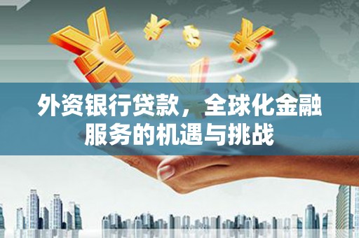 怀集外资银行贷款，全球化金融服务的机遇与挑战